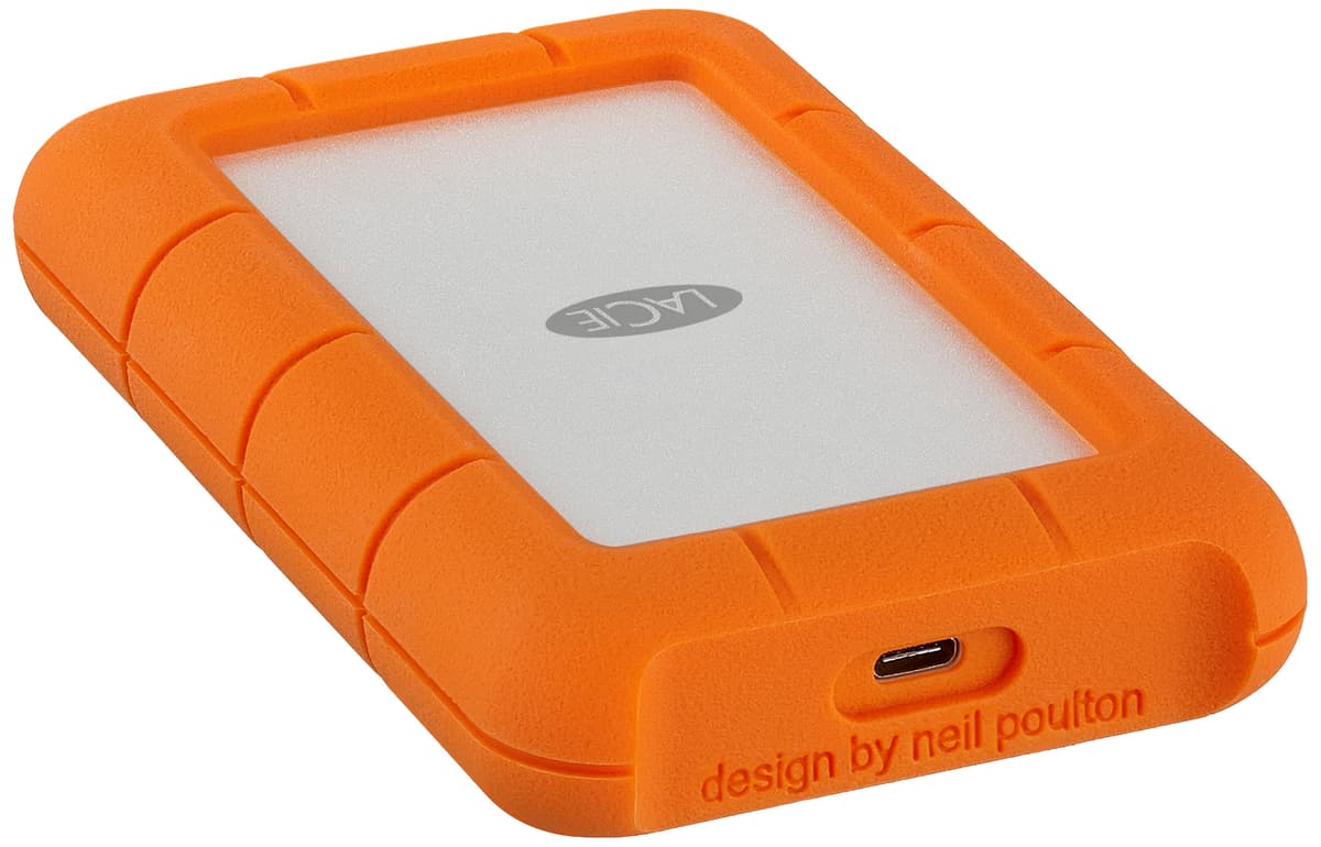 LaCie Rugged USB-C 4 TB portabel hårddisk