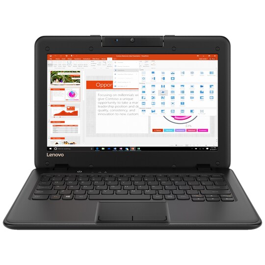 Lenovo 100e Chromebook Gen 4 - 11.6 - MediaTek Kompanio 520 - 4 GB RAM -  32 GB eMMC - English - 82W00001US - Laptops 