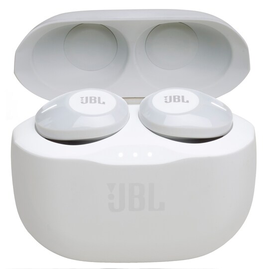 JBL Tune120TWS trådlösa in ear-hörlurar (vita) - Elgiganten