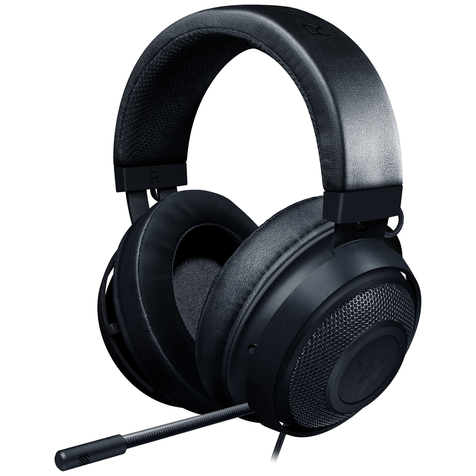 Razer Kraken gaming headset med kabel (svart) - Elgiganten