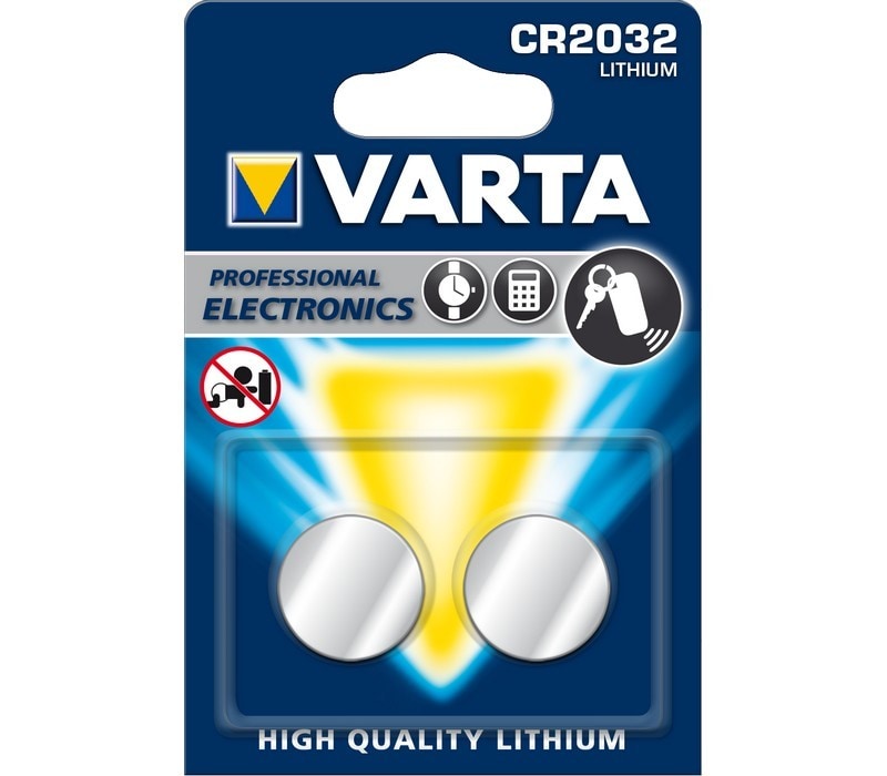 CR2032 FM VARTA MICROBATTERY - Batteri: litium