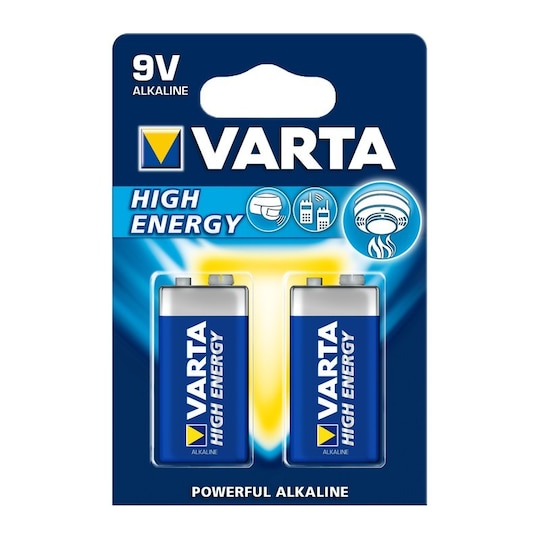 Varta Longlife Power 9V batteri (2 st) - Elgiganten