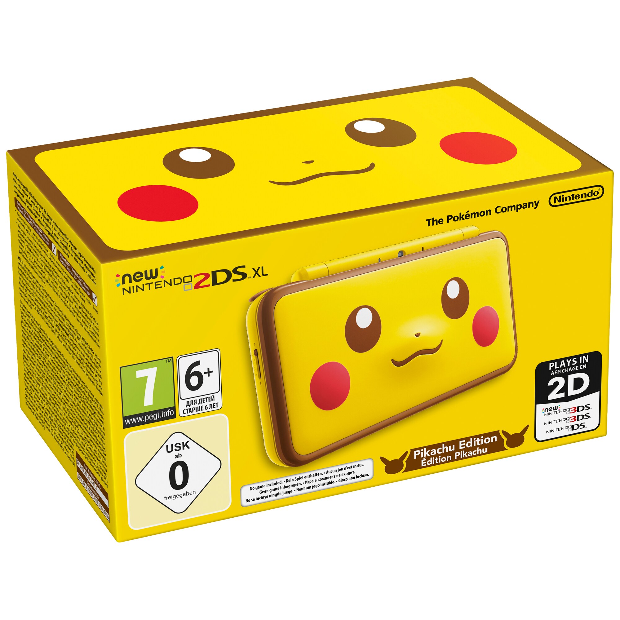New Nintendo 2DS XL konsol: Pikachu edition