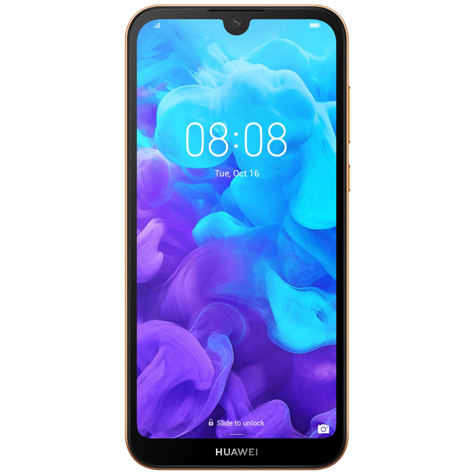 Huawei Y5 2019 smartphone (bärnstensbrun) - Elgiganten
