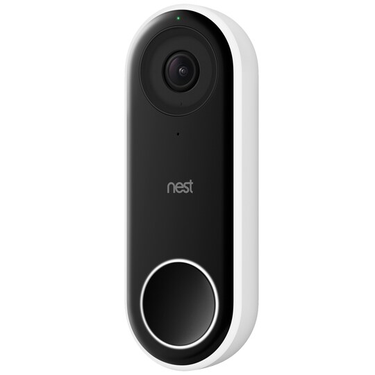 Google Nest Hello dörrklocka med kamera - Elgiganten