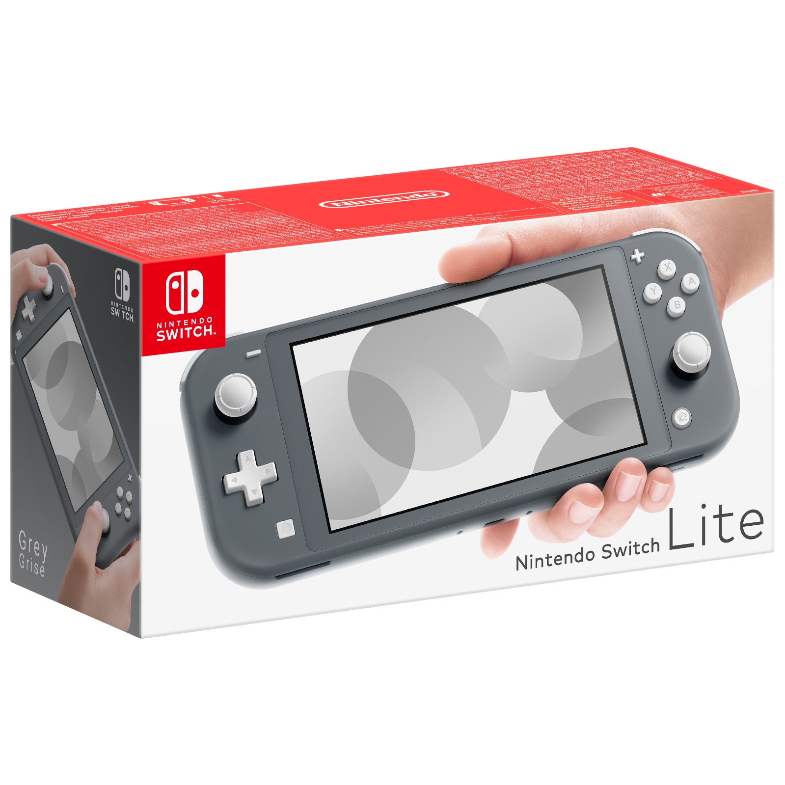 Skære af liter Årligt Nintendo Switch Lite spelkonsol (grå) - Elgiganten