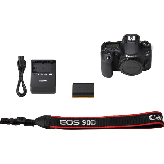 Canon EOS 90D DSLR-kamera - Elgiganten