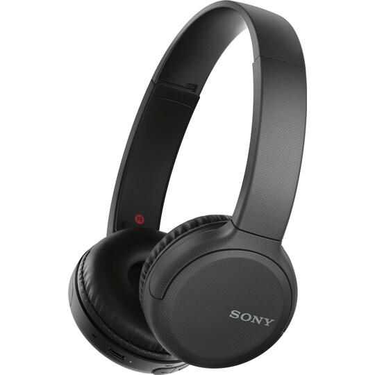 Sony WH-CH510 trådlösa on ear-hörlurar (svarta) - Elgiganten