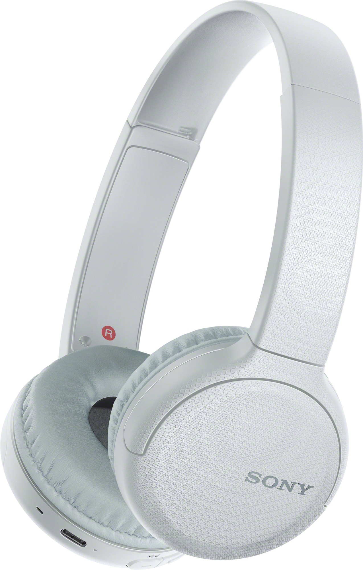 Sony WH-CH510 trådlösa on ear-hörlurar (vita) - Elgiganten