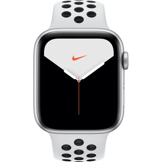 Apple Watch Series 5 Nike+ 44mm (silver alu/black Nike sportband) -  Elgiganten