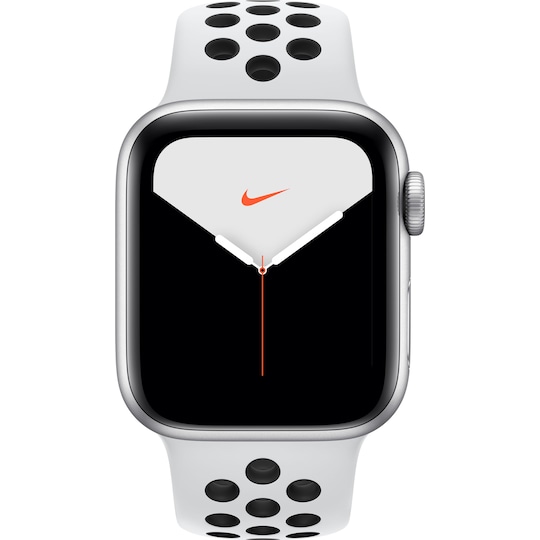 Apple Watch Series 5 Nike+ 40mm (silver alu/black Nike sportband) -  Elgiganten