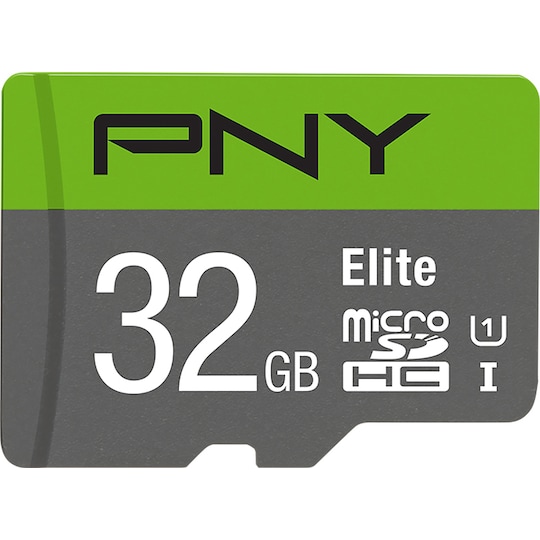 PNY Elite Micro SDHC minneskort 32 GB - Elgiganten