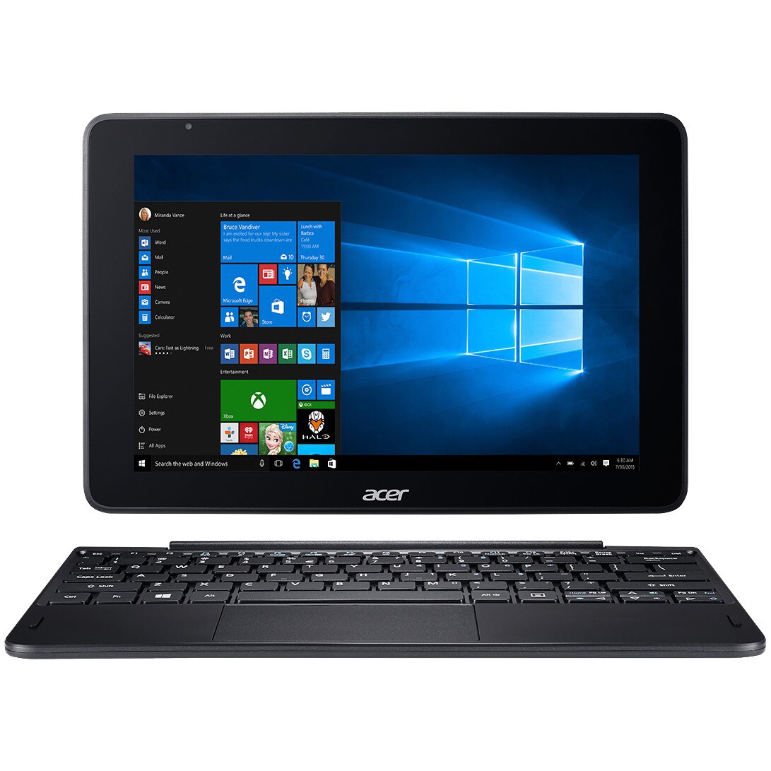 Acer Switch One 10 10,1" 2-i-1 (svart) - Elgiganten