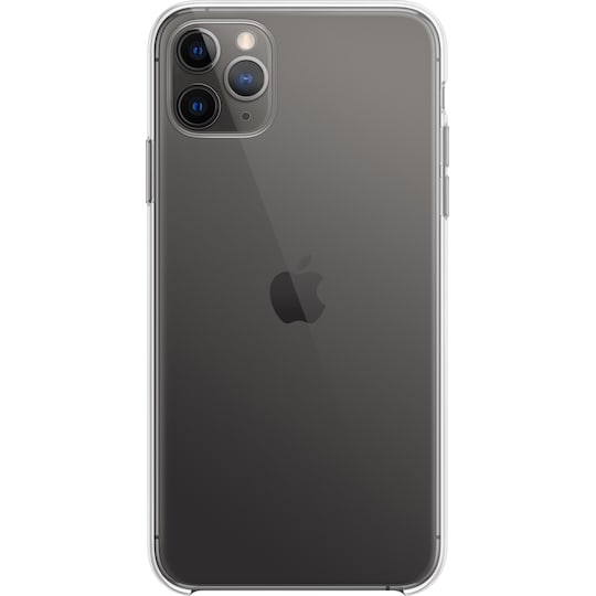 iPhone 11 Pro Max skyddsskal (transparent) - Elgiganten