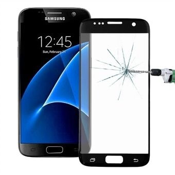 Glasskydd till Samsung Galaxy S7 - Svart - Skärmskydd - Elgiganten