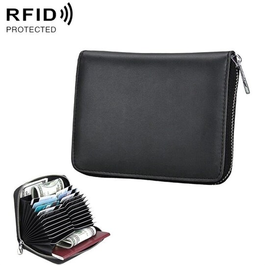 RFID-skyddad Plånbok Svart - Elgiganten
