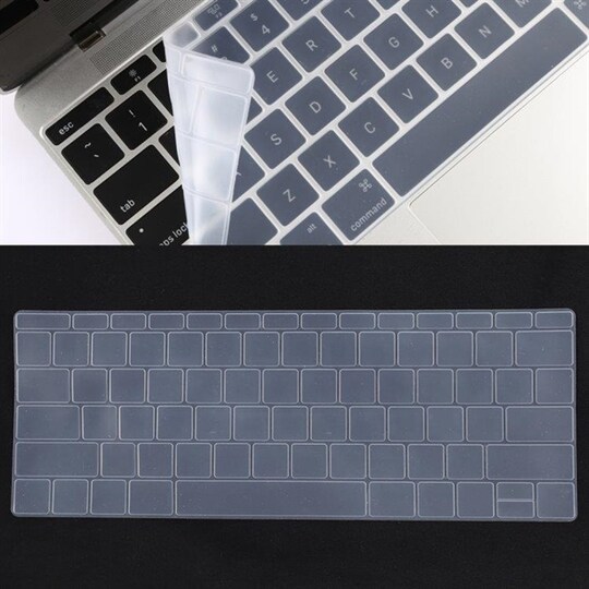 Transparent Tangentbordsskydd MacBook Retina 12 / Pro 13 - Elgiganten