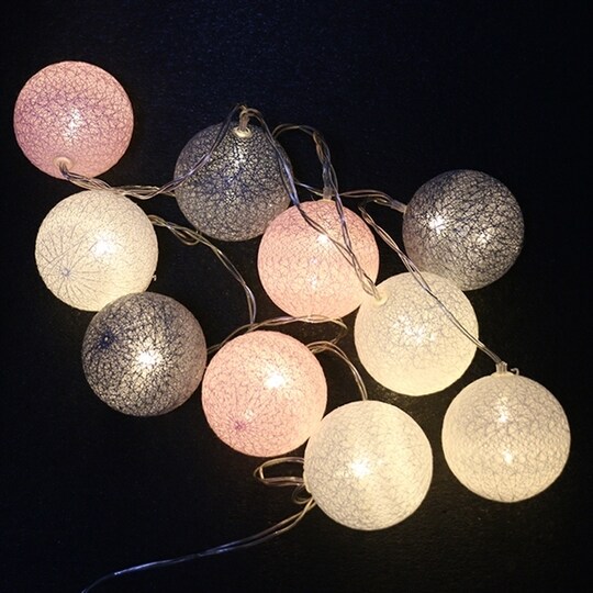 Ljusslinga bollar / LED-slinga med 20 lampor - Elgiganten