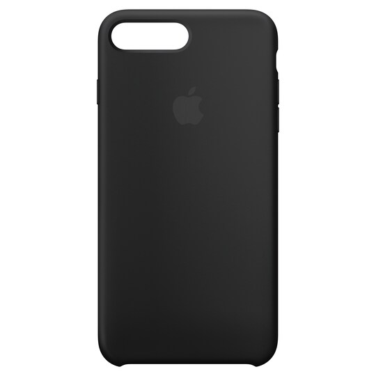 iPhone 8 Plus silikonfodral (svart) - Elgiganten