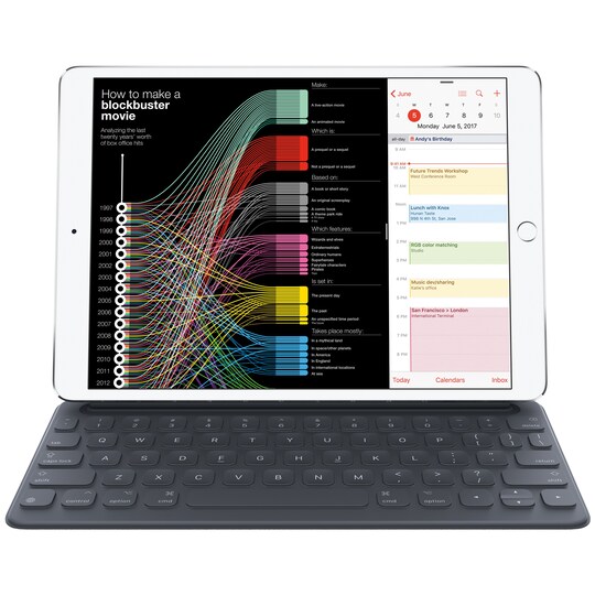 Apple Smart tangentbord för iPad 10.2, Pro 10.5, Air (2019) (SE) -  Elgiganten