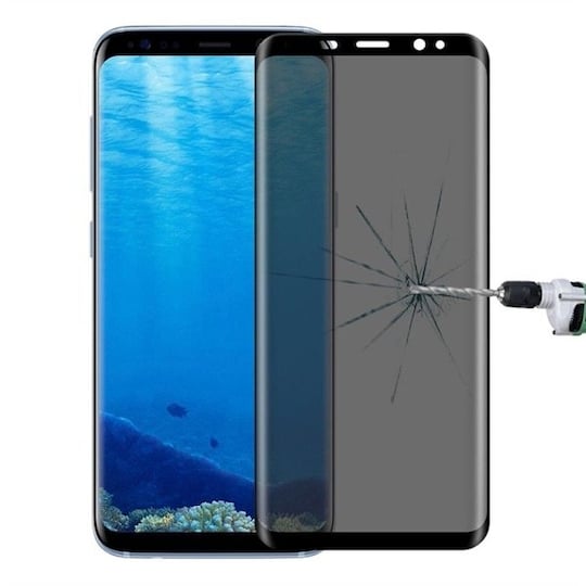 Skärmskydd med sekretessfilter - Samsung Galaxy S8 med böjd fullskärm -  Elgiganten