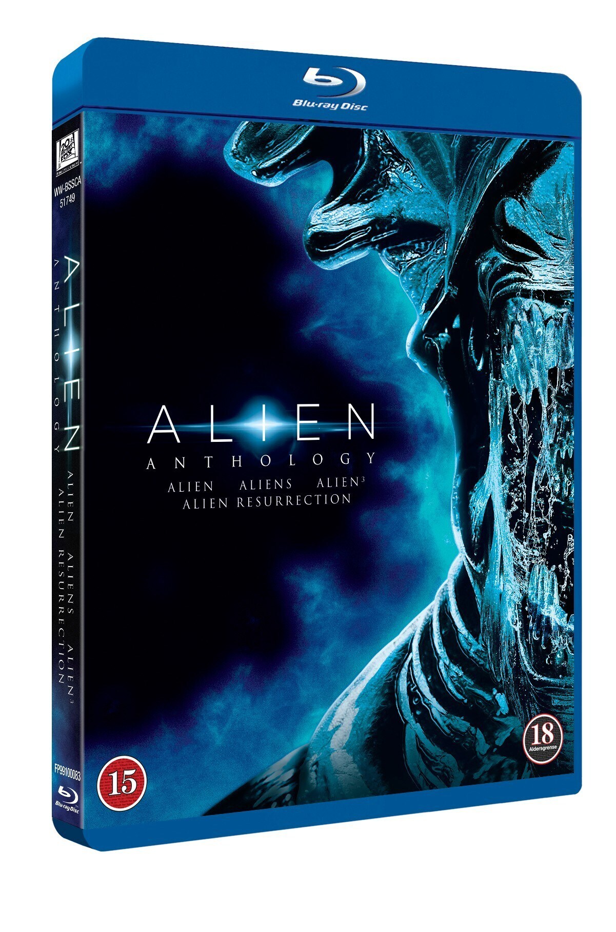 Alien 1-4 Anthology Box (Blu-ray) - Elgiganten