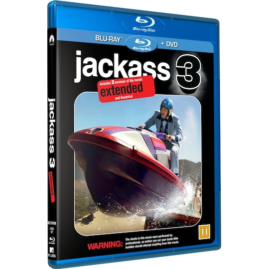 Jackass 3 (Blu-ray + DVD) - Elgiganten
