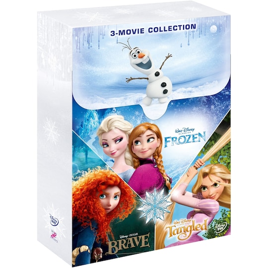 Disney Box - Frozen + Modig + Trassel (DVD) - Elgiganten