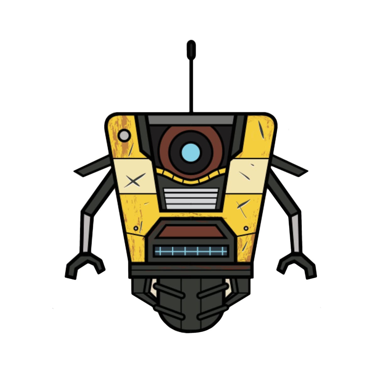 BL3 PLUSH "CLAPTRAP" STUBBINS