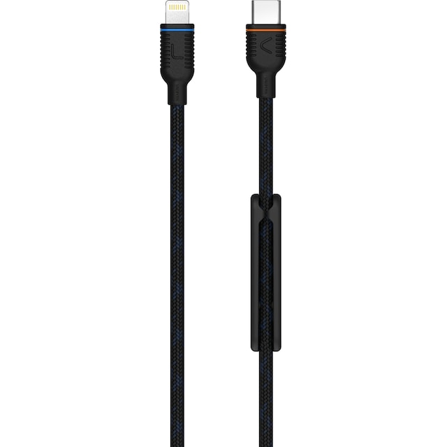 Unisynk USB-C till Lightning-kabel (svart)