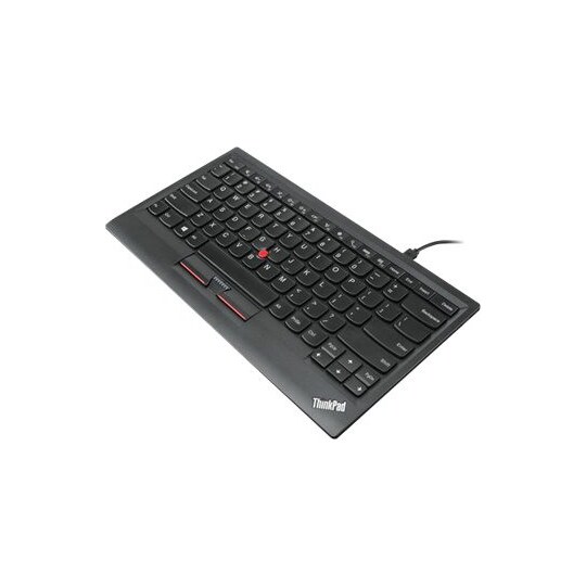 Lenovo ThinkPad trådbundet tangentbord med trackpoint (svart) - Elgiganten