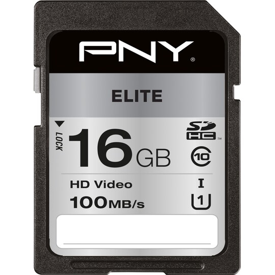 PNY Elite SDHC minneskort 16 GB - Elgiganten