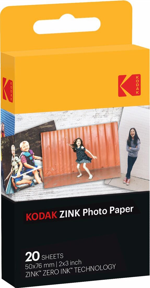 Kodak Zink fotopapper för direktbildskamera (20-pack) - Diverse ...