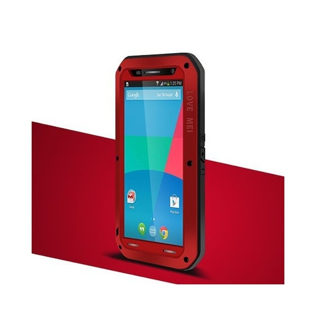 LOVE MEI Powerful Motorola Nexus 6 (XT1103) Röd