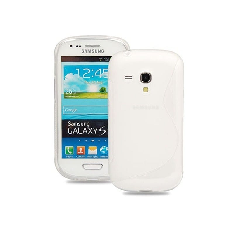 S Line silikon skal Samsung Galaxy S3 Mini (GT-i8190) Transparent -  Elgiganten