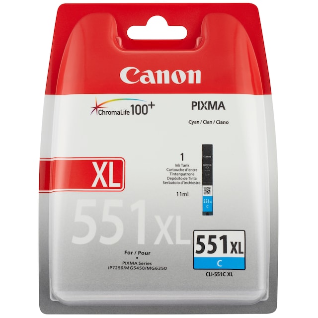 Canon Bläckpatron CLI-551XL Cyan