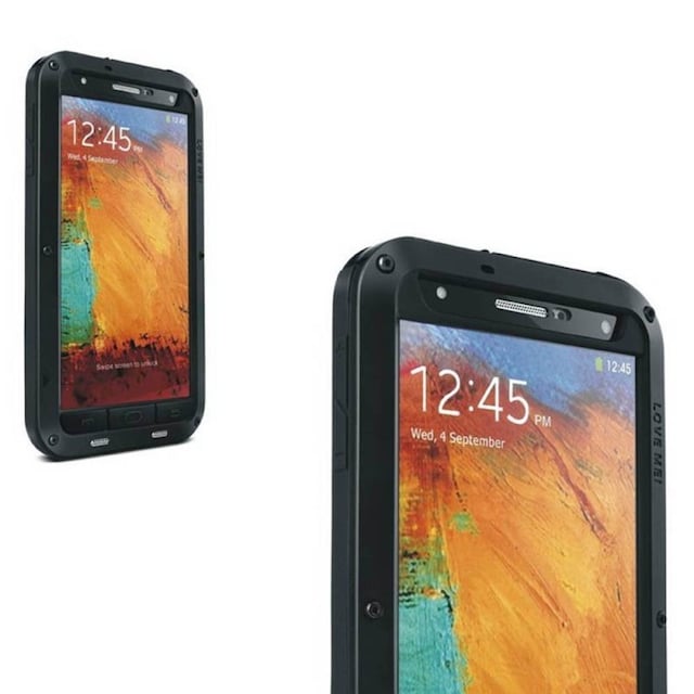 LOVE MEI Powerful Samsung Galaxy Note 3 (SM-N9005) Svart