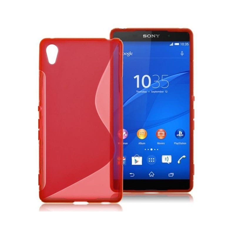 S Line silikon skal Sony Xperia Z2 (D6503) Röd - Elgiganten
