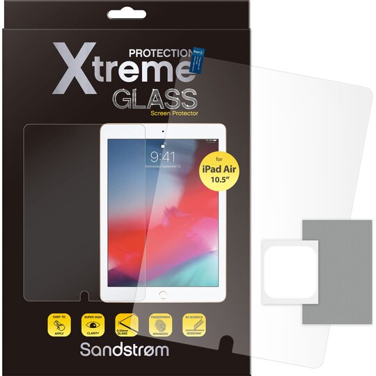 Sandstrøm Xtreme skärmskydd för iPad Pro 10.5" - Elgiganten