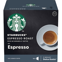 Starbucks Espresso Roast Coffee Pods by Nescafé Dolce Gusto
