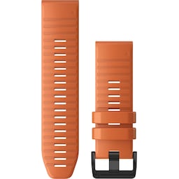 Garmin QuickFit silikonarmband 26 mm (orange/svart)