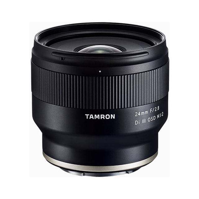Tamron 24mm f / 2.8 Di III OSD M1: 2 vidvinkelobjektiv för Sony
