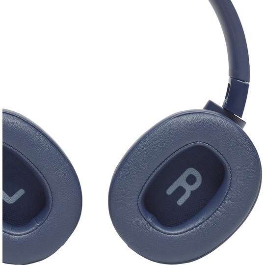 JBL Tune 700BT trådlösa around-ear hörlurar (blå) - Elgiganten