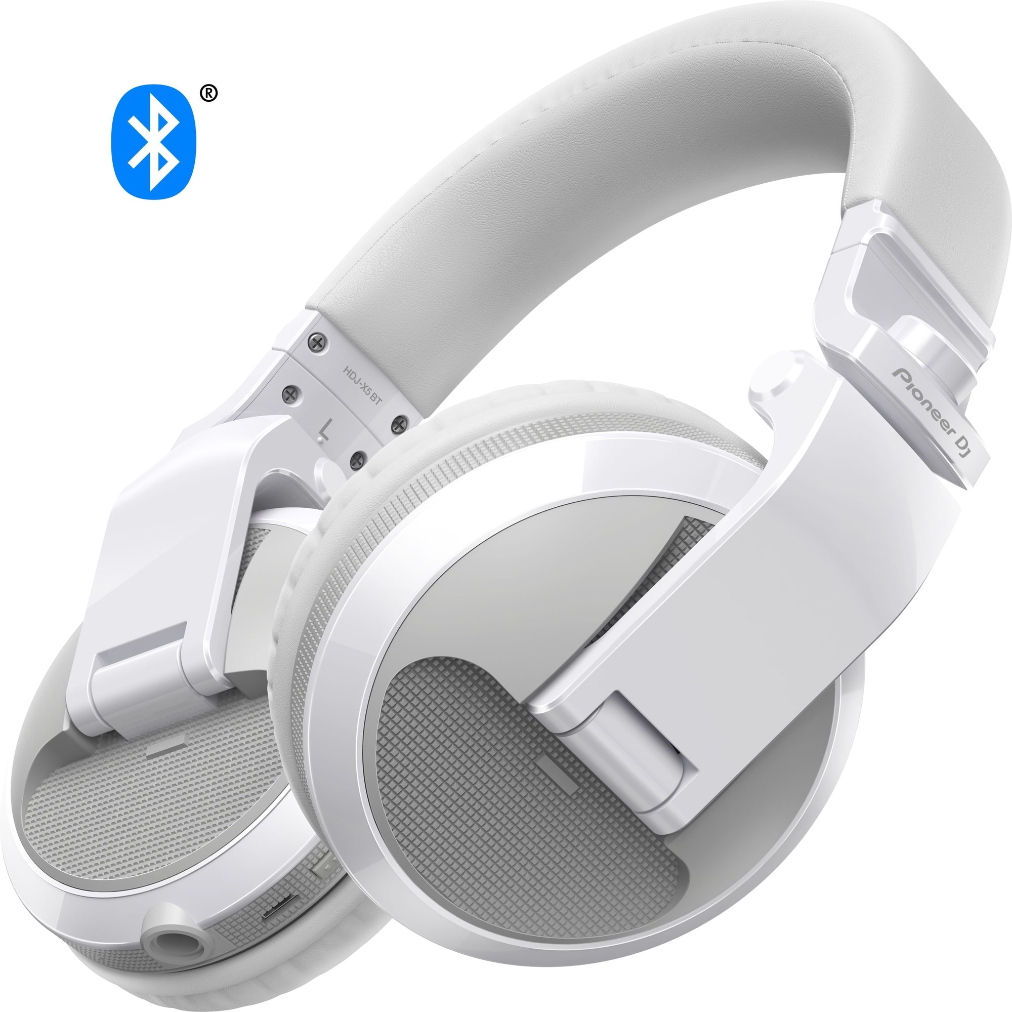 Pioneer HDJ-X5BT-W Bluetooth DJ Hörlurar - Vit - Elgiganten