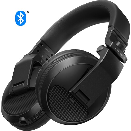 Pioneer HDJ-X5BT-K Bluetooth DJ Hörlurar - Svart - Elgiganten
