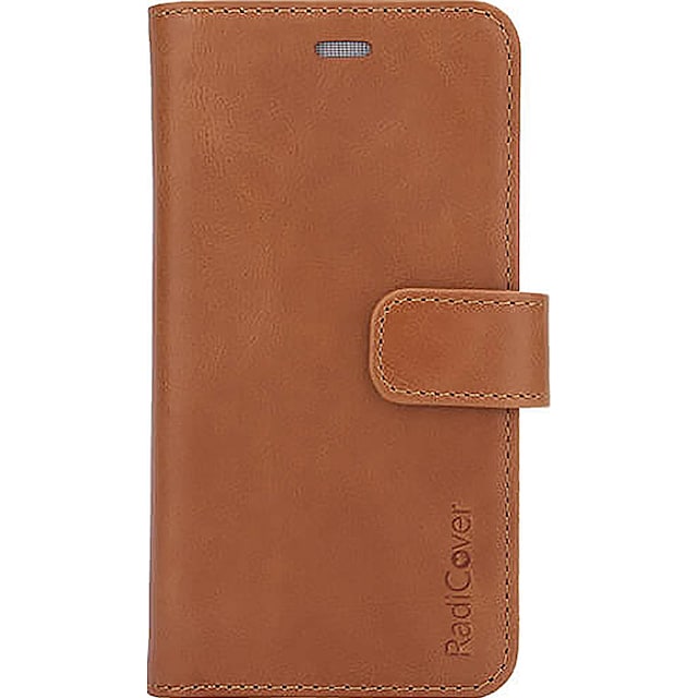 RadiCover iPhone 6/7/8/SE Gen. 2/3 2i1 plånboksfodral (brun)