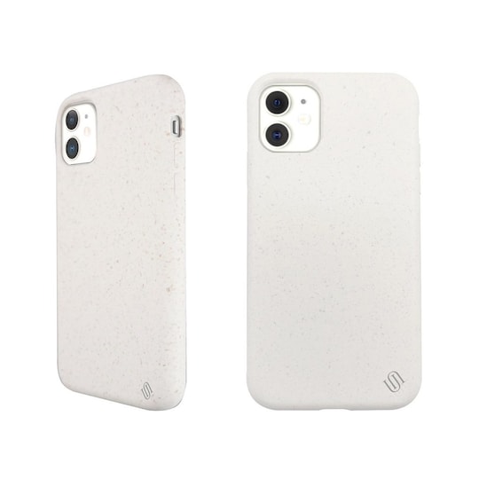 Miljövänliga iPhone 11 mobilskal - White - Elgiganten