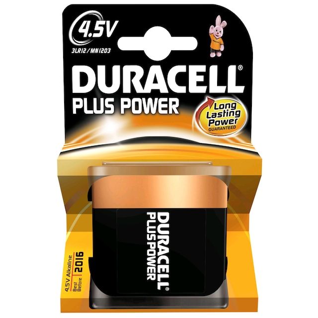 Duracell Batteri 4.5 V Plus Power MN1203 (1 st)