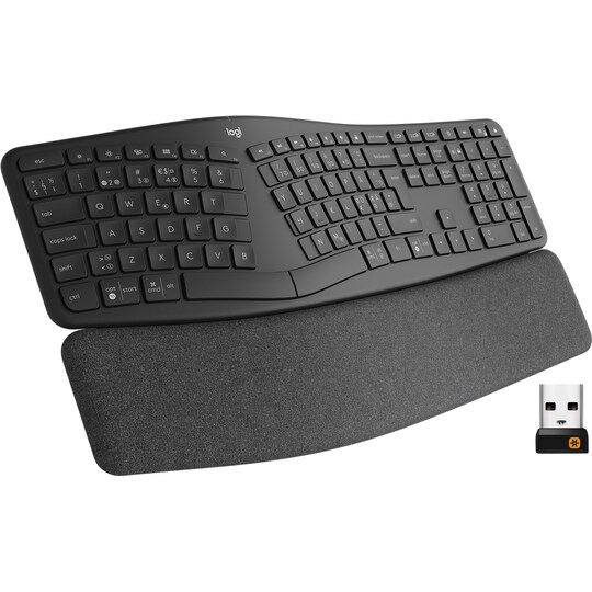Logitech Ergo K860 ergonomiskt tangentbord - Elgiganten