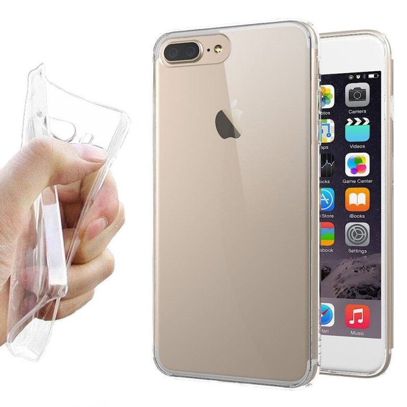 Silikon skal Transparent Apple iPhone 7 Plus / 8 Plus - Elgiganten